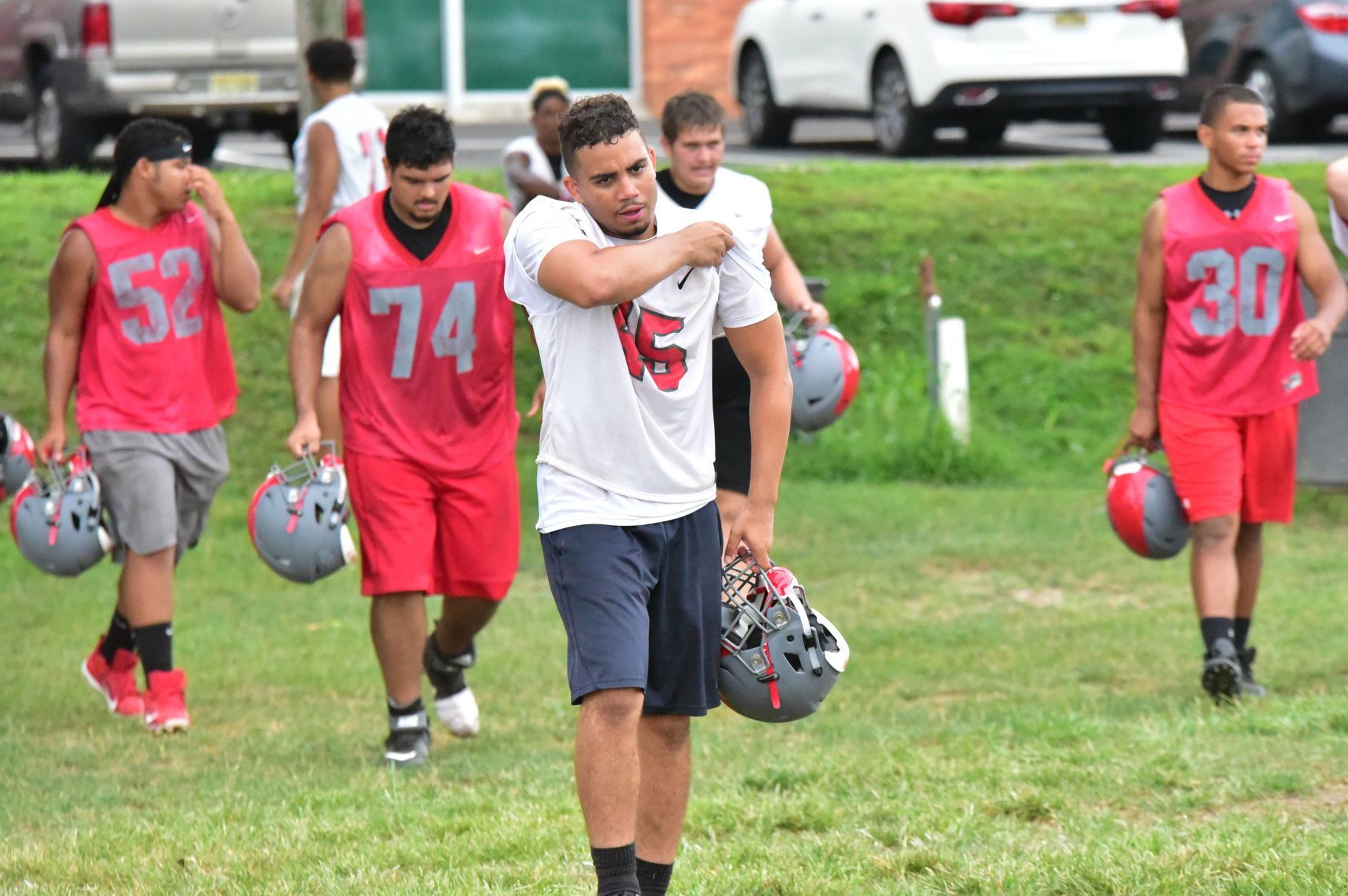 Vineland Football Practice